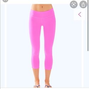 NWT Neon Pink Lilly Pulitzer Leggings